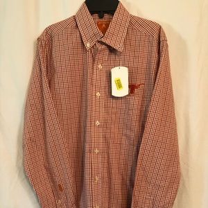 UT Longhorn long sleeve button down shirt